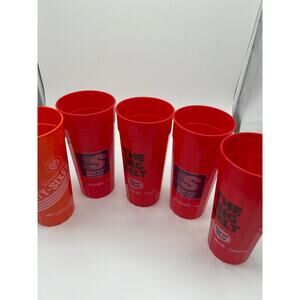 5 Vintage Speedway 46oz Cup Lot Super Marvin Big Belt Forty Sixer Super mom